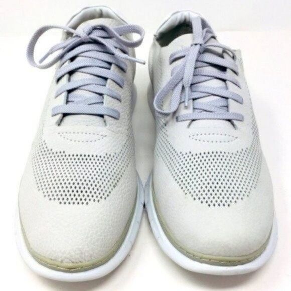Vionic Joey womans sneakers leather gray lace up W11 BoxB - Picture 2 of 7